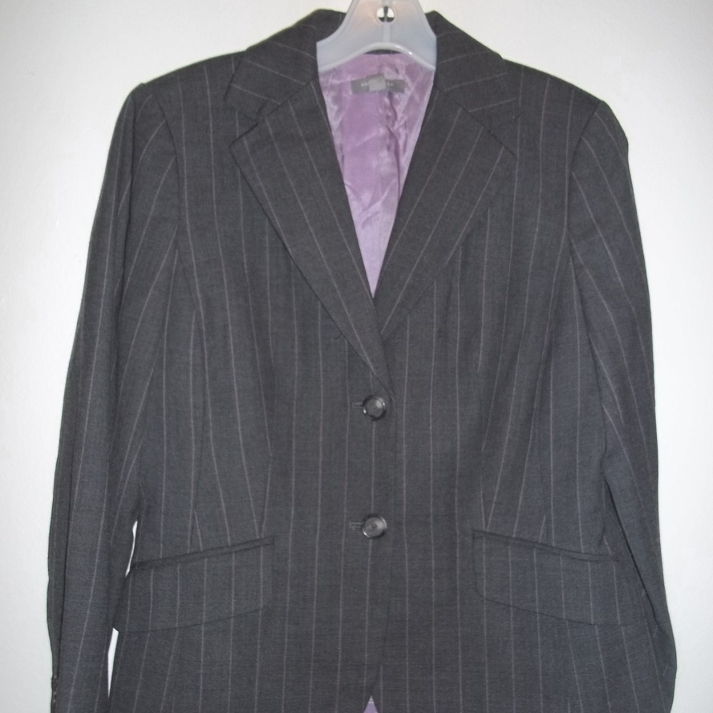 Ann Taylor Pinstripe Blazer